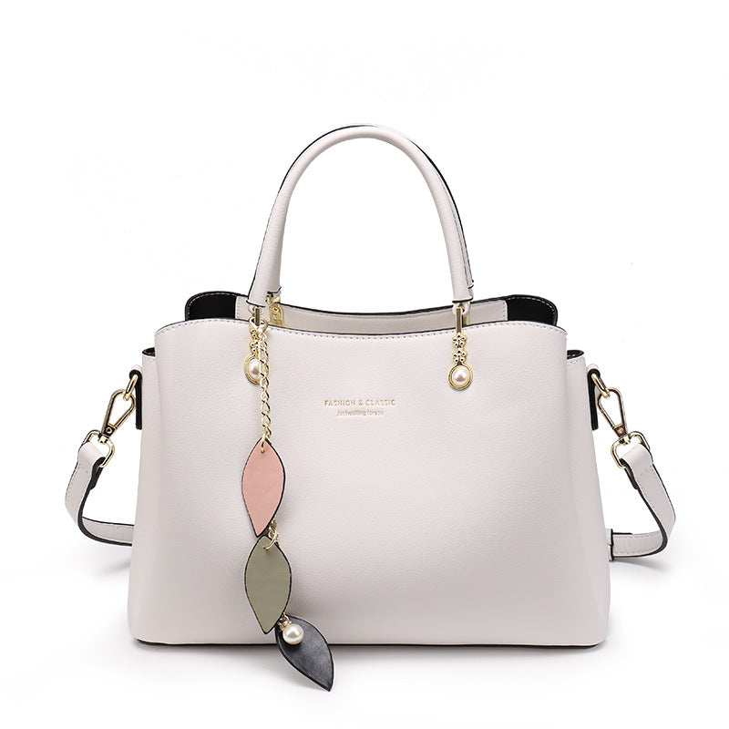 Genuine Leather Women's Bag 2026 New Model, Crossbody, Light Luxury, Single Shoulder, Crossbody, Handbag, Commuter, High-End Feel, Genuine Leather Mom Bag