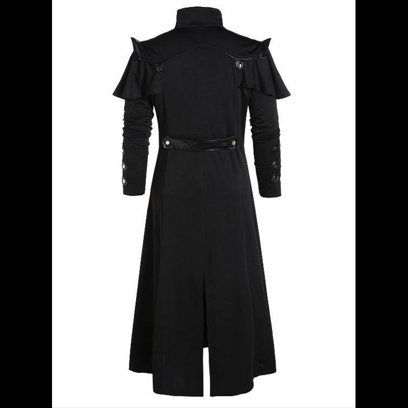 AliExpress Foreign Trade European and American Middle Ages Resuming Palace Banquet Zipper Split Long Stage Performance Suit