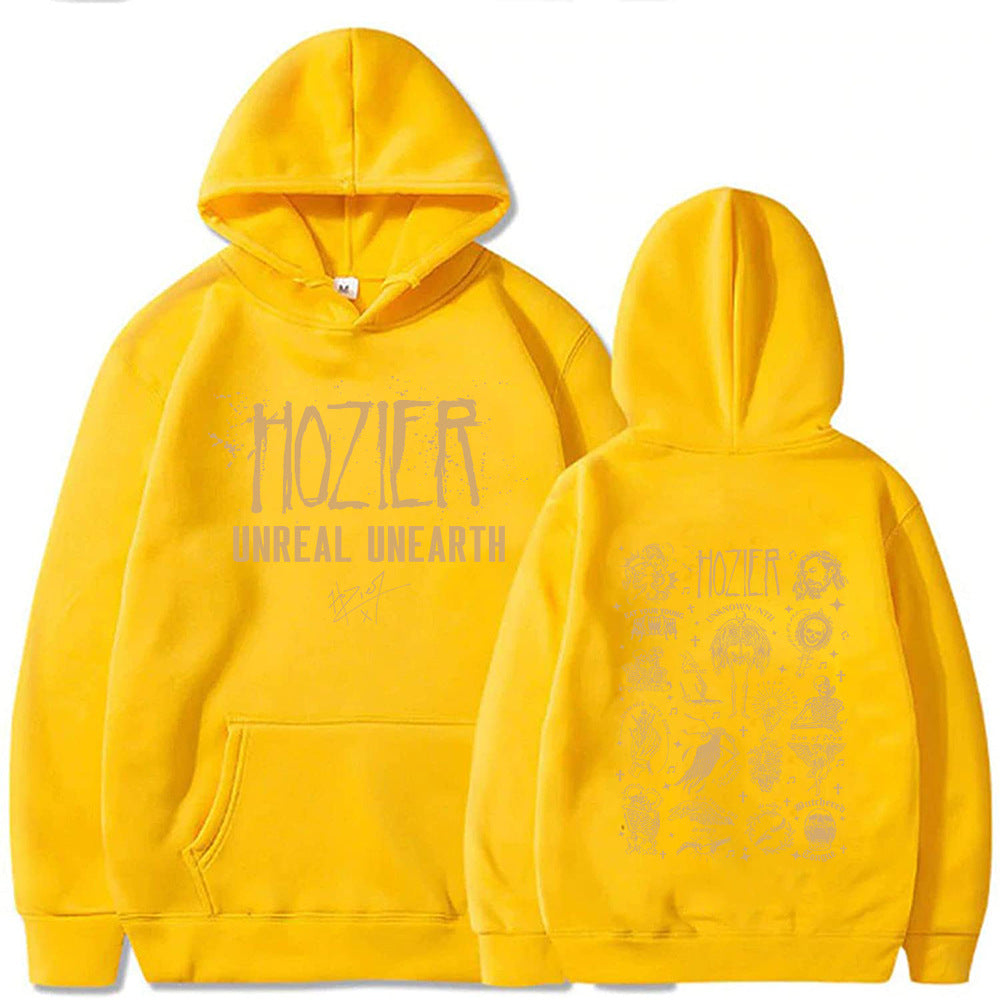 Hozier Unreal Unearth Tour Hoodie Women Men Pullover Vintage