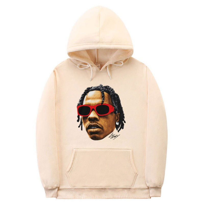[Cross-border European Code] Rapper Lil Baby Graphic Hoodie Men's