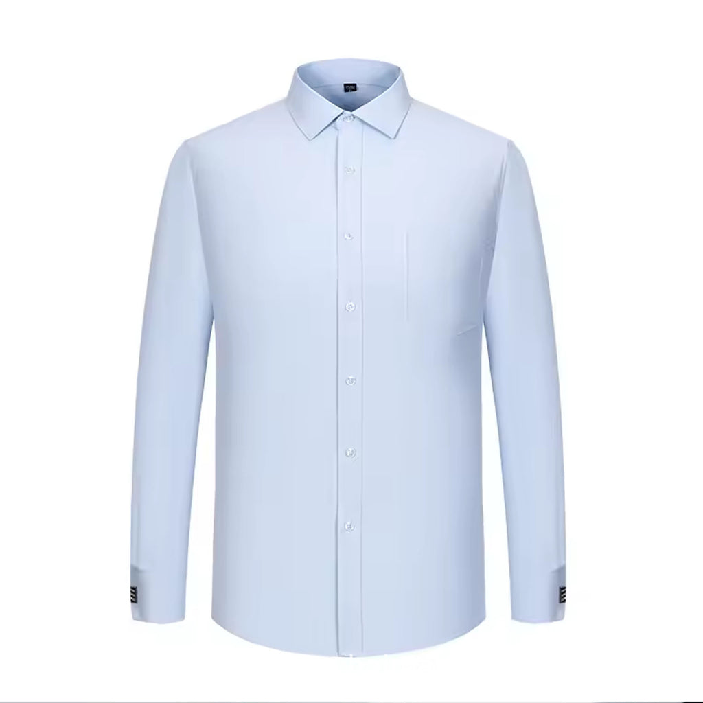 Cross-border Shirt Men's Casual Spring and Summer ebay Business Men's French Cufflinks plus size Men's Shirt