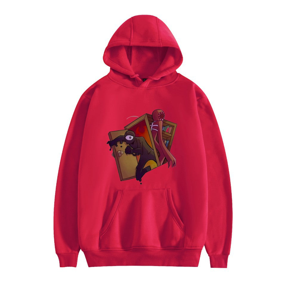 New Anime peripheral hoodie cross-border printed hooded two-dimensional autumn and winter hoodie men's and women's same sweater