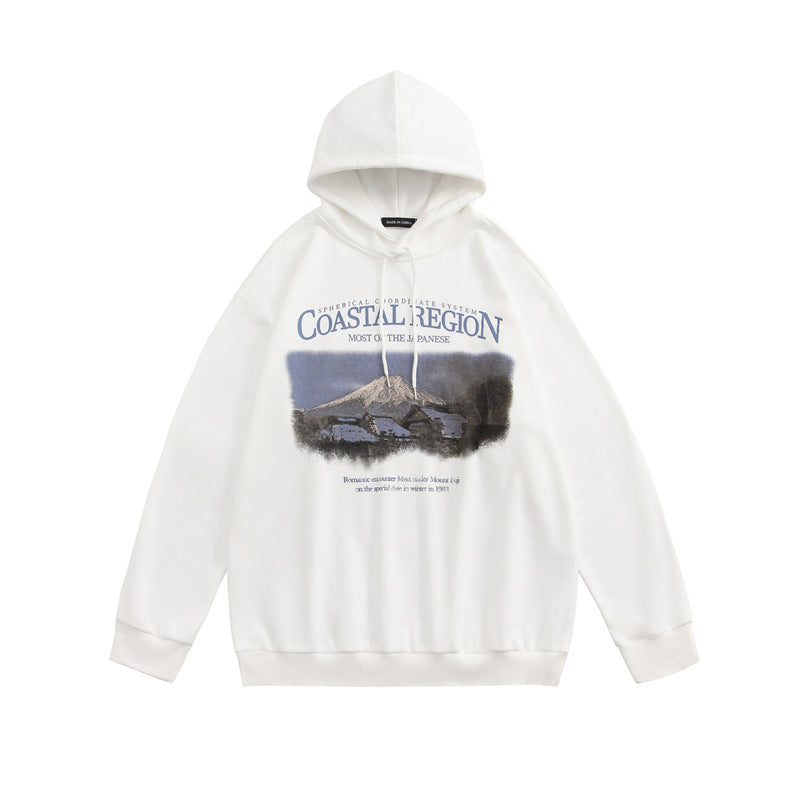 HeyHenry 2022 Autumn New hooded sweater couple wear trendy loose casual hoodie top coat