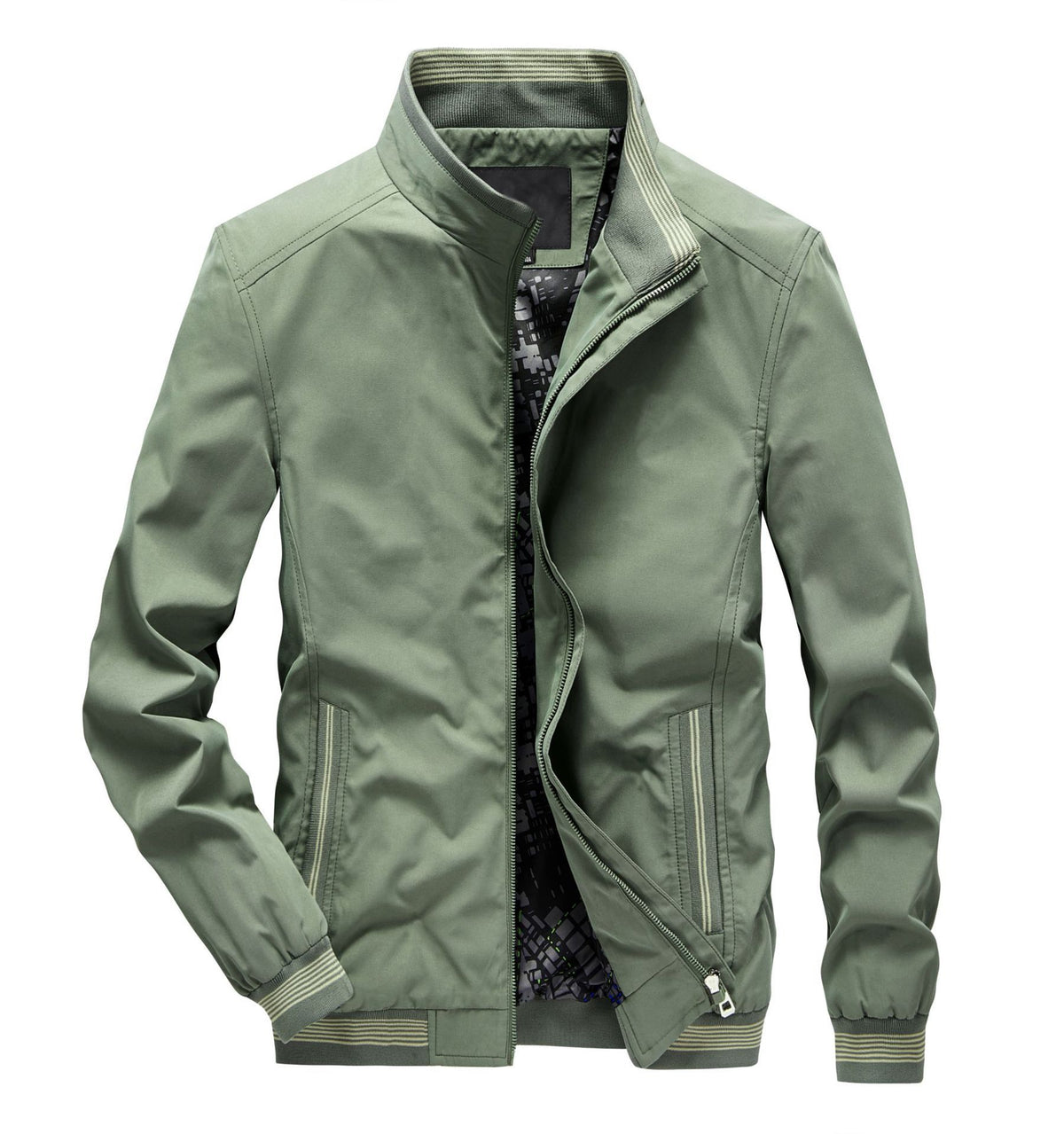 Autumn New Men's Business Casual Jacket Men's Outdoor Youth Men's Coat Jacket Stretch plus size