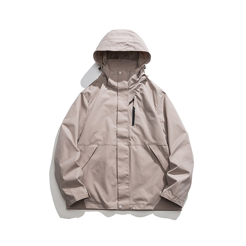 Jack Chuanyang Mountain Trendy Brand Outdoor Rush Jacket Couple's Jacket Men's and Women's Three-in-One Removable Windproof Waterproof Suit