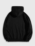 Casual Letter-Print Hoodie