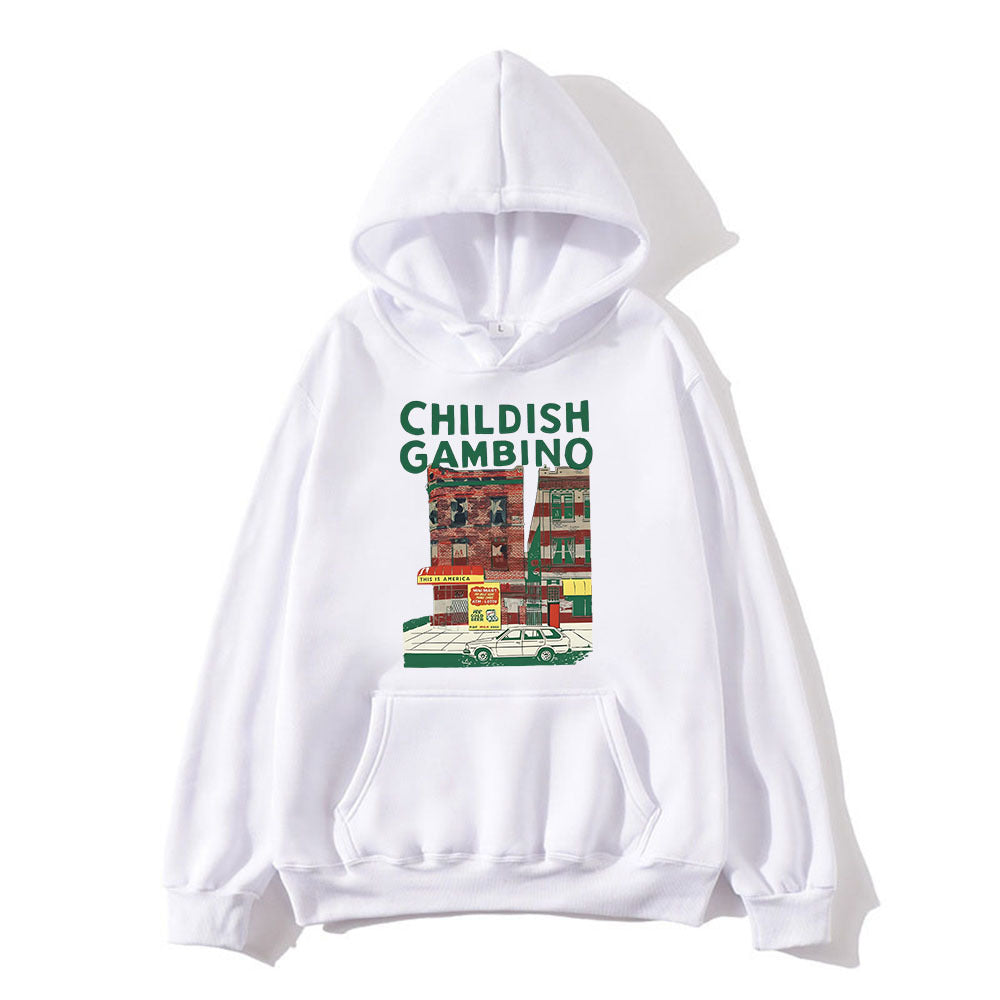 Childish Gambino Hoodies Men's Clothing Long Sleeve Men Women H