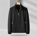 2025 Autumn/Winter 7788 Style Outdoor Loose-Fitting 160g Stand-Up Collar Zip-Up Jacket Windbreaker Business Workwear