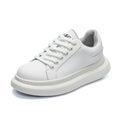 Men's Height-Increasing Casual Shoes Versatile Sports Platform Sneakers Thick-Soled Trendy Men's Shoes Simple White Shoes for Spring and Summer
