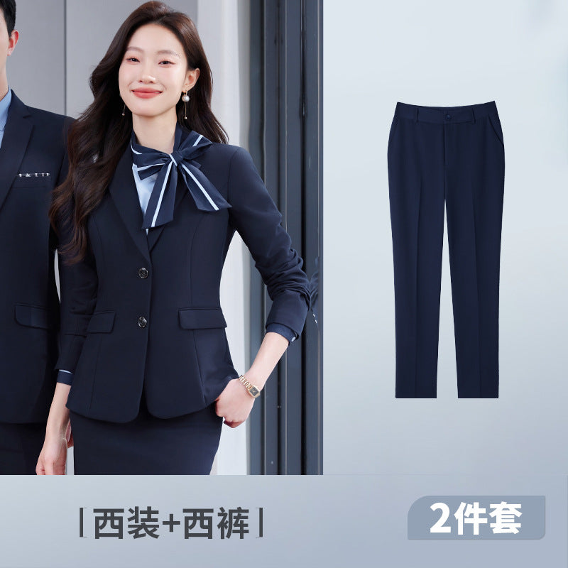 Toni Suit Self-Designed Factory Professional Attire Men's and Women's Suits Professional Attire Temperament Formal Wear Cross-Border Formal Wear Wholesale Dropshipping