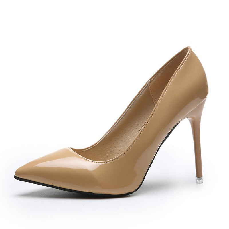Women's High Heels Women's Large Size Flats 10.5cm High High Heels Size 35-44
