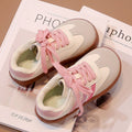 Children's Sports Shoes 2026 Spring and Autumn New Model Boys' Sneakers Breathable White Casual Shoes Kids' German Training Shoes