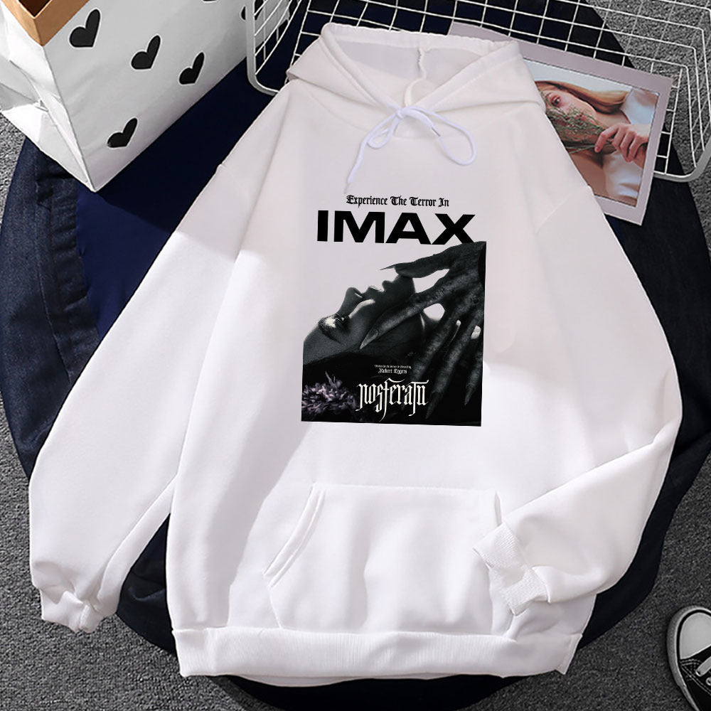 Nosferatu Horror Movie Printing Hoodies Long Sleeve Winter H