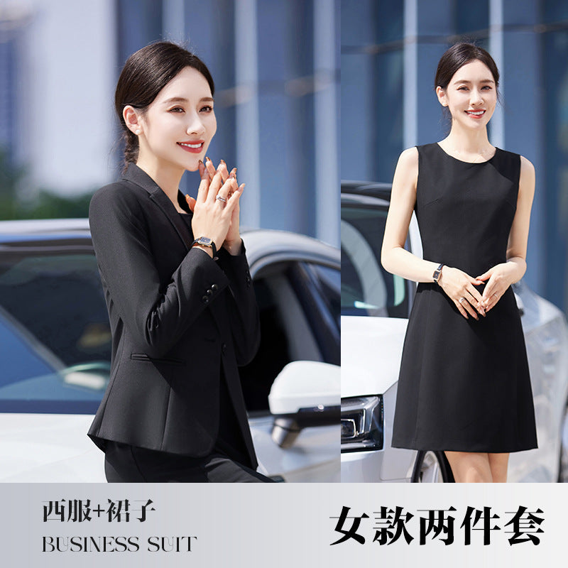 [Fashion Suit] Men and women sell formal business suits formal suits Slim fit business suits 4S shop overalls suits