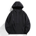 Men's Jacket Outdoor Mountaineering Clothing Waterproof Windproof Jacket Couple Sports Workwear Zipper Trendy Coat Cross-Border
