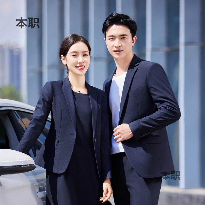 [Fashion Suit] Men and women sell formal business suits formal suits Slim fit business suits 4S shop overalls suits