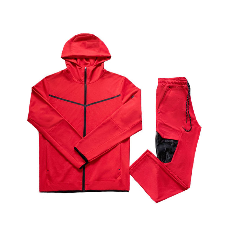 2023 Trendy Men's Casual Men's Wear European and American Cross-border Spring and Autumn Sportswear Sweatshirt Sports Suit Two-piece Boutique
