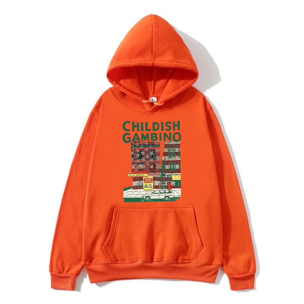 Childish Gambino Hoodies Men's Clothing Long Sleeve Men Women H