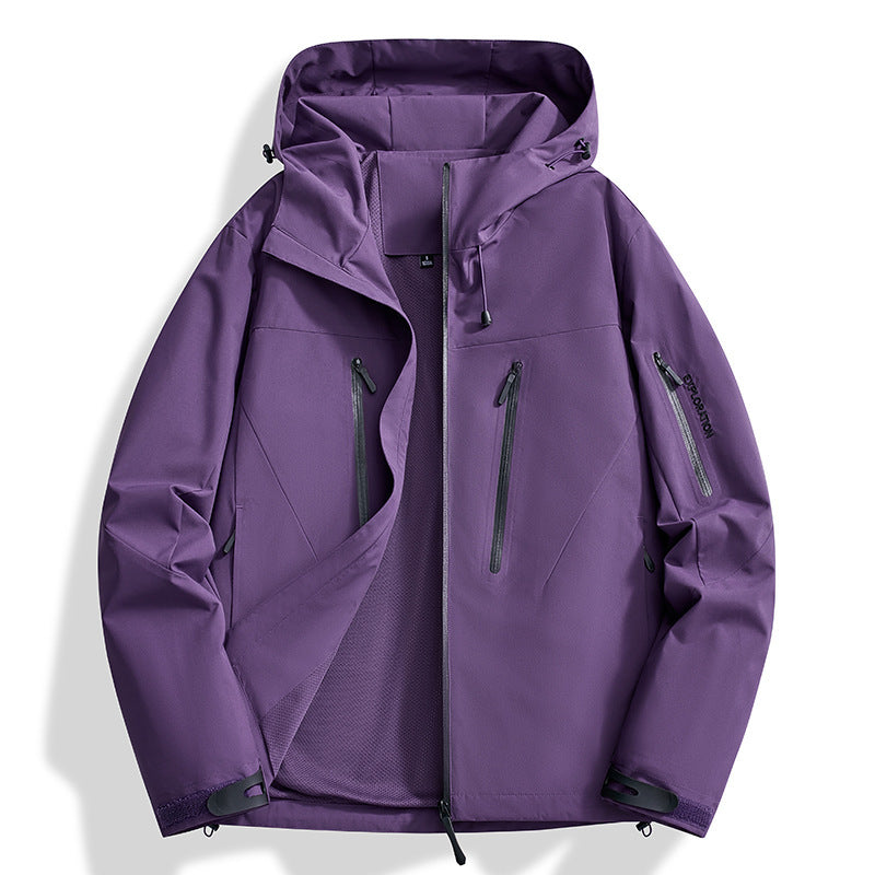 Cross-Border Thin Casual Jackets for Men and Women, Windbreaker Jackets, Waterproof and Windproof Work Jackets, Men's Jackets, Group Purchase