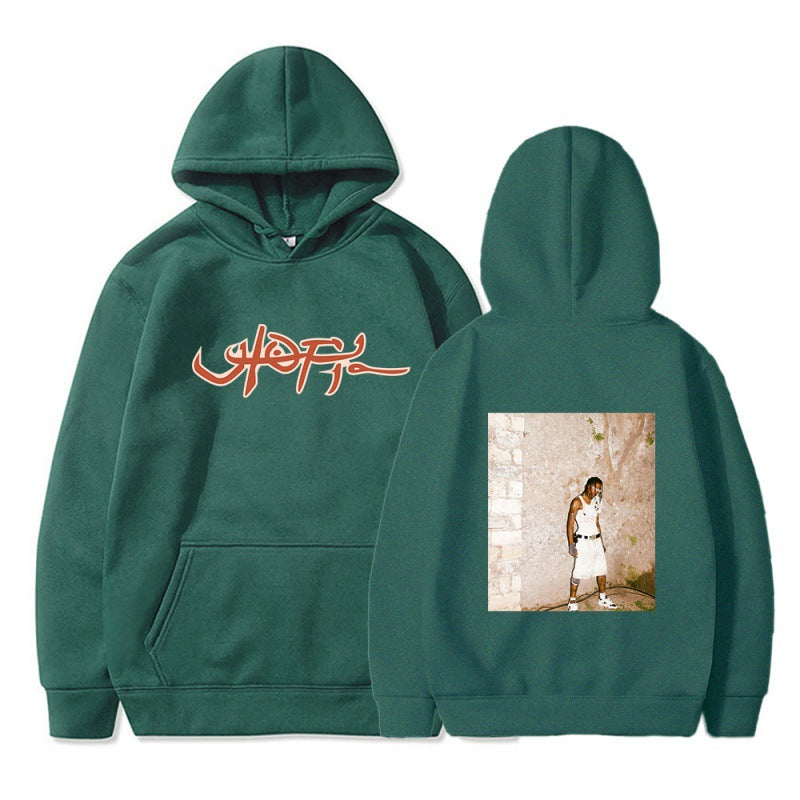 [Cross-border European Code] Y2K Utopia Travis Hoodies For Men Hooded