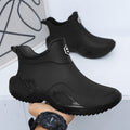 New Rain Boots Short-Tube Men's Adult Waterproof Shoes Women's Rain Boots Non-Slip Wear-Resistant Rubber Shoes Kitchen Fashion Fishing Water Boots