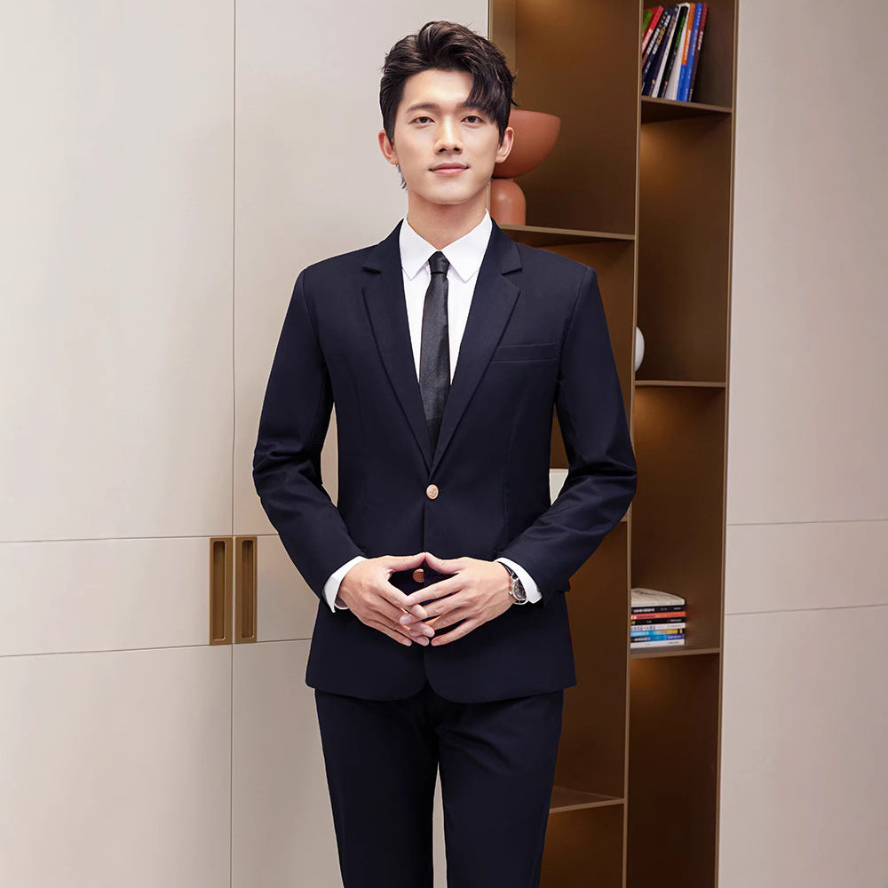 Men's and women's professional suits suit hotel bar ktv manager work clothes real estate 4S shop sales work clothes