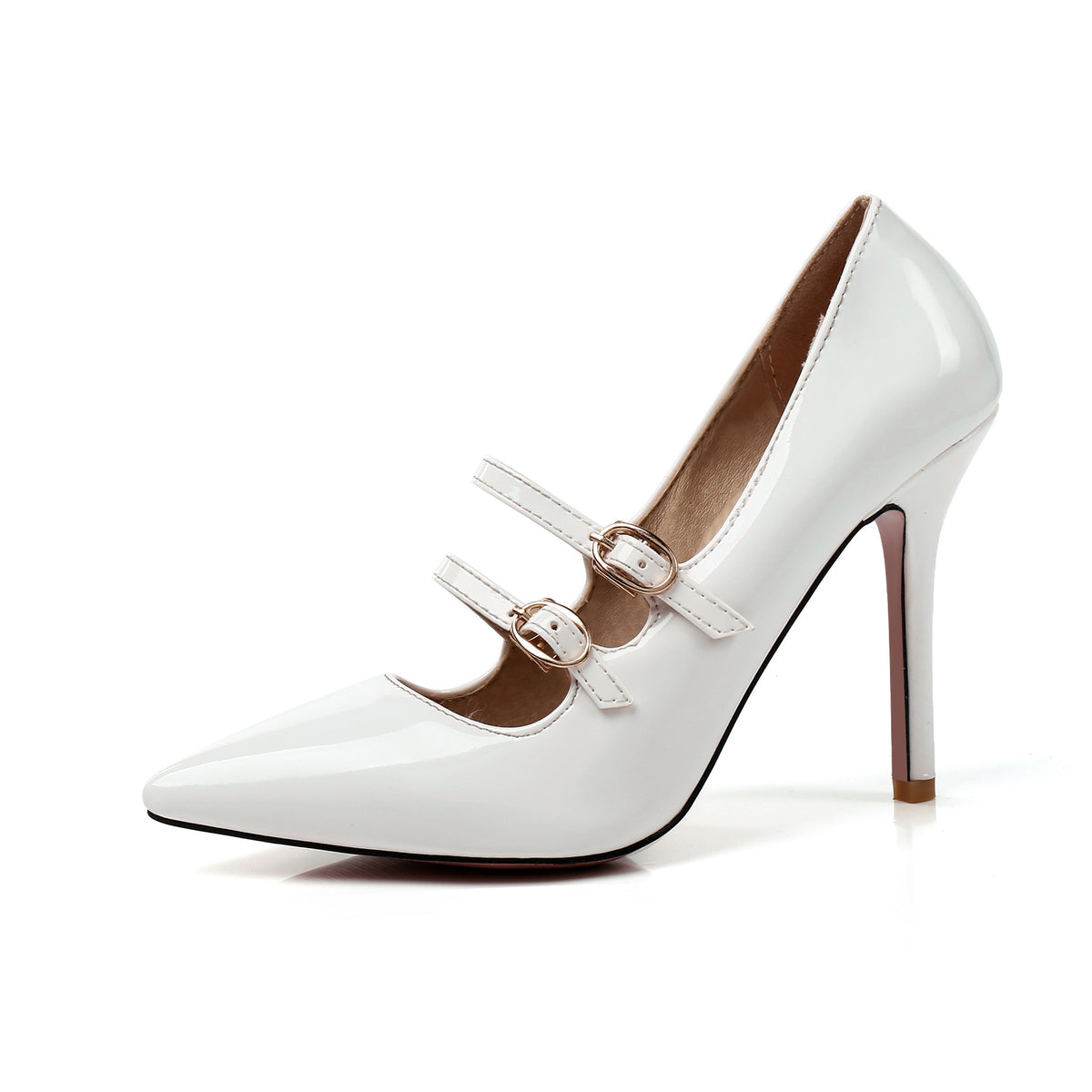 Fashion high heel shoes 2024 winter new oversized 30-47 size high heels shoes women's cross-border factory direct sales