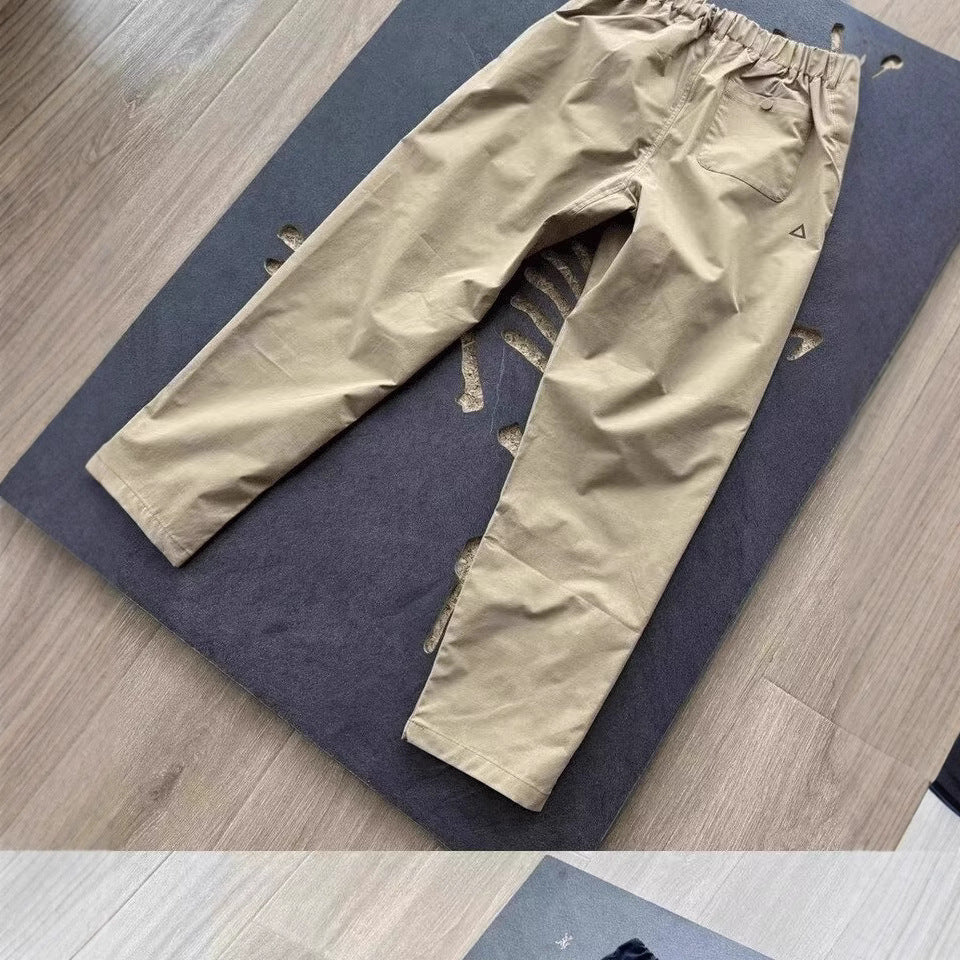2025 New American Style Outdoor Tooling Function Youth Popular Loose All-match Casual High Street Casual Trousers for Men and Women