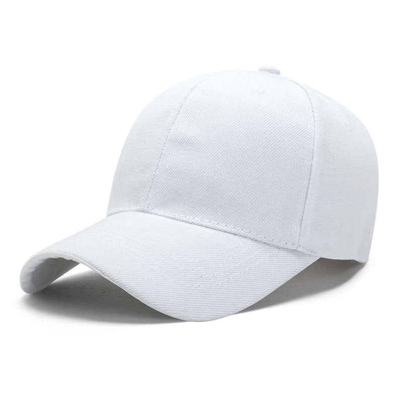 Fashion Trendy Hats for Men Korean Style Solid Color Baseball Cap Versatile Sun Protection Summer Women's Sun Hat Casual Baseball Cap Trendy