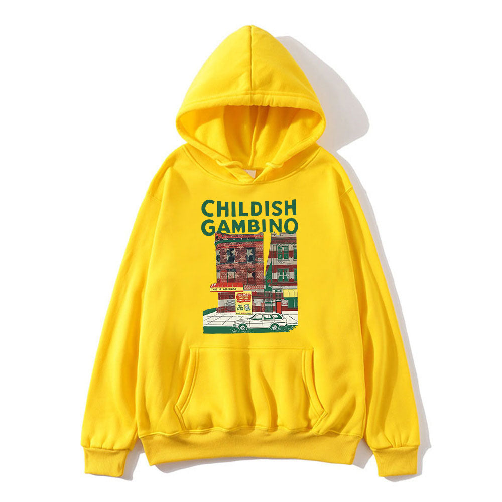 Childish Gambino Hoodies Men's Clothing Long Sleeve Men Women H