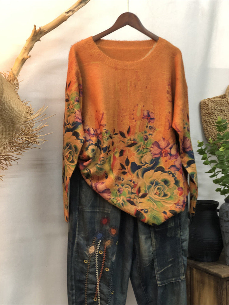 Autumn and Winter New Pullover Sweaters, Girly Style Sweaters, Outer Wear Sweaters, Slimming Internet Celebrity Tops, Women's Sweaters Wholesale