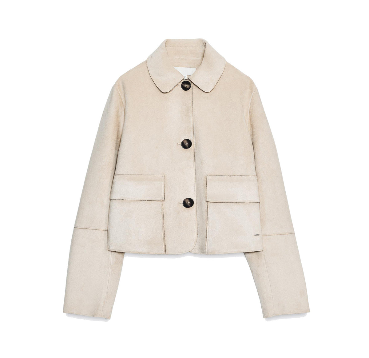 2025 New Autum Women's Clothing European and American Style Fashionable Simple Suede Jacket Jacket 4968224