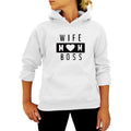 AliExpress Amazon ebay/wish cross-border WIFE MOM letter printed hooded vests in Europe and America in autumn and winter