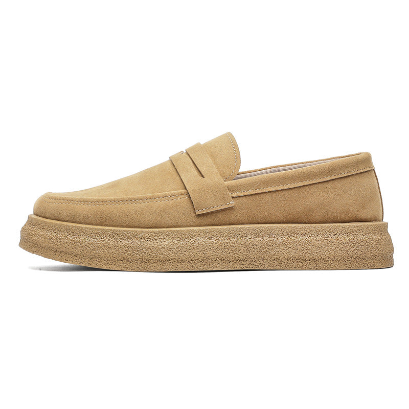 Cross-Border Men's Loafers, Beanie Shoes, 2025 Summer New Style, Casual Driving, Lightweight and Comfortable Lazy Shoes, One-Legged Shoes