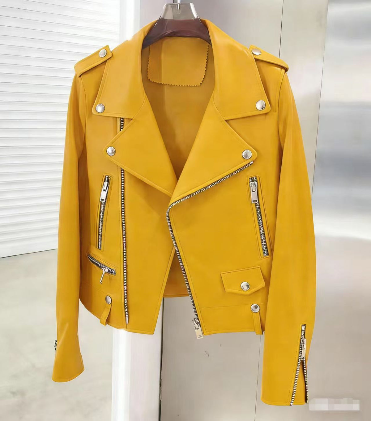 Foreign Trade Men's Clothing Wholesale Men's Motorcycle Leather Jacket 2025 Spring, Autumn and Winter New Leather Jacket Korean Style Slim Men's Leather Jacket