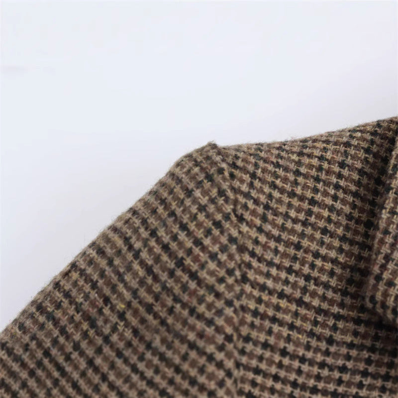 5 Modified Saw Aliexpress Independent Station New Suit Jacket Small Fragrant Double-Breasted Casual Women's Tops for Women 373626