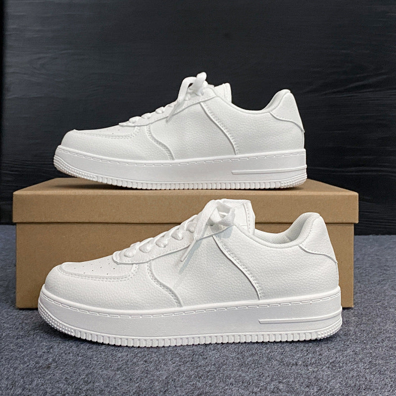 Explosive Small White Shoes Women's 2024 New Spring and Autumn All-match Sports Casual Shoes Women's Summer Thick Sole Heightening Board Shoes