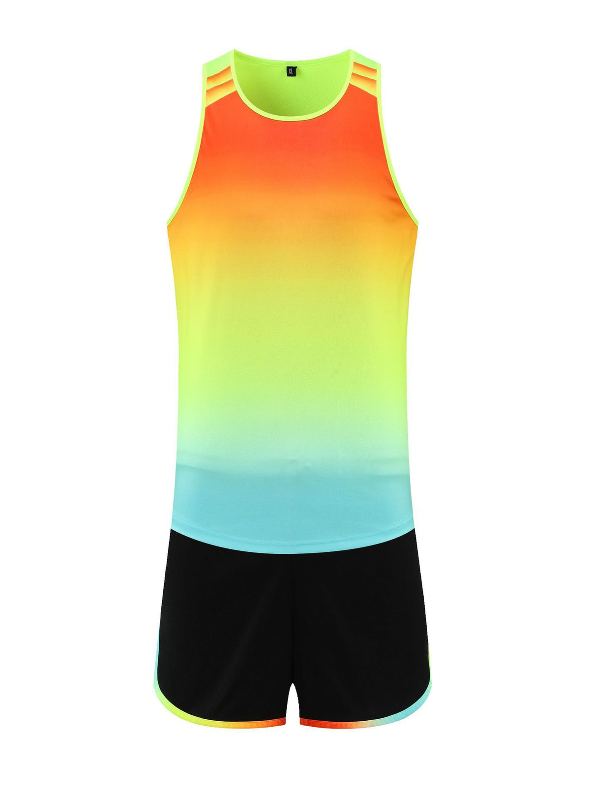 Customized Track and Field Clothing for Men and Women, Sports Students, Sprint Training Clothing, Marathon Running Suit, Vest, Sportswear, Printed Number