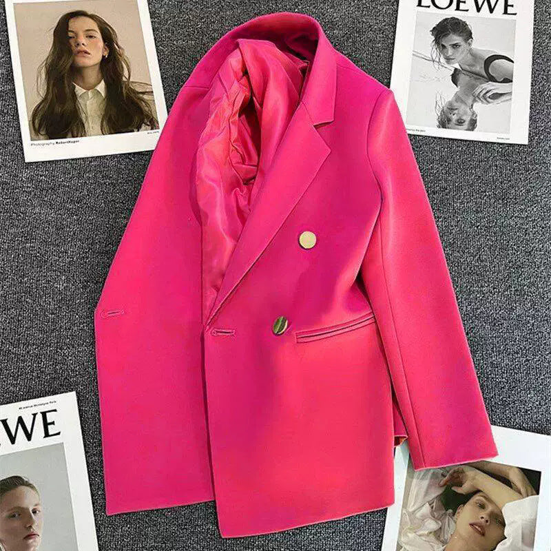 Green Small Blazer for Women 2025 Spring New Style Slimming Internet Celebrity Street Top Trendy Women