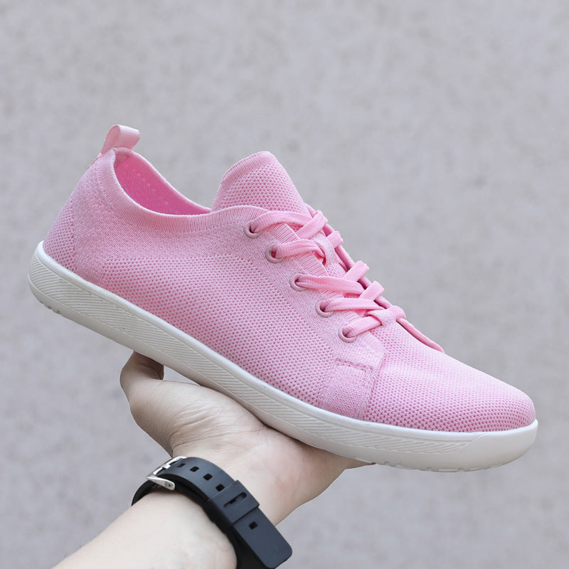 Cross-Border Large Size Men's Casual Breathable Barefoot Wide-Toe Shoes for Couples Outdoor Cycling and Running Lightweight Sports Shoes Wholesale