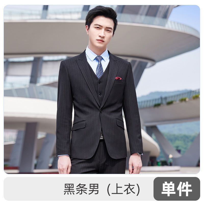 Autumn and winter new men's and women's same style business attire 4S shop business suit suit slim temperament hotel formal overalls
