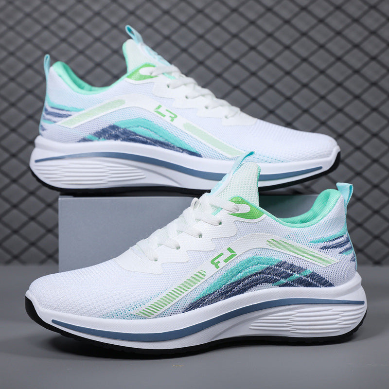Shoes Men's Sneakers Men's Sports Running Shoes Summer Mesh Casual Shoes Walking Shoes Teenager Trendy Shoes