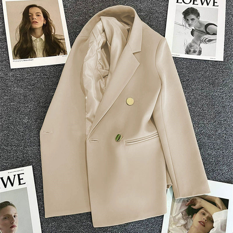 Green Small Blazer for Women 2025 Spring New Style Slimming Internet Celebrity Street Top Trendy Women