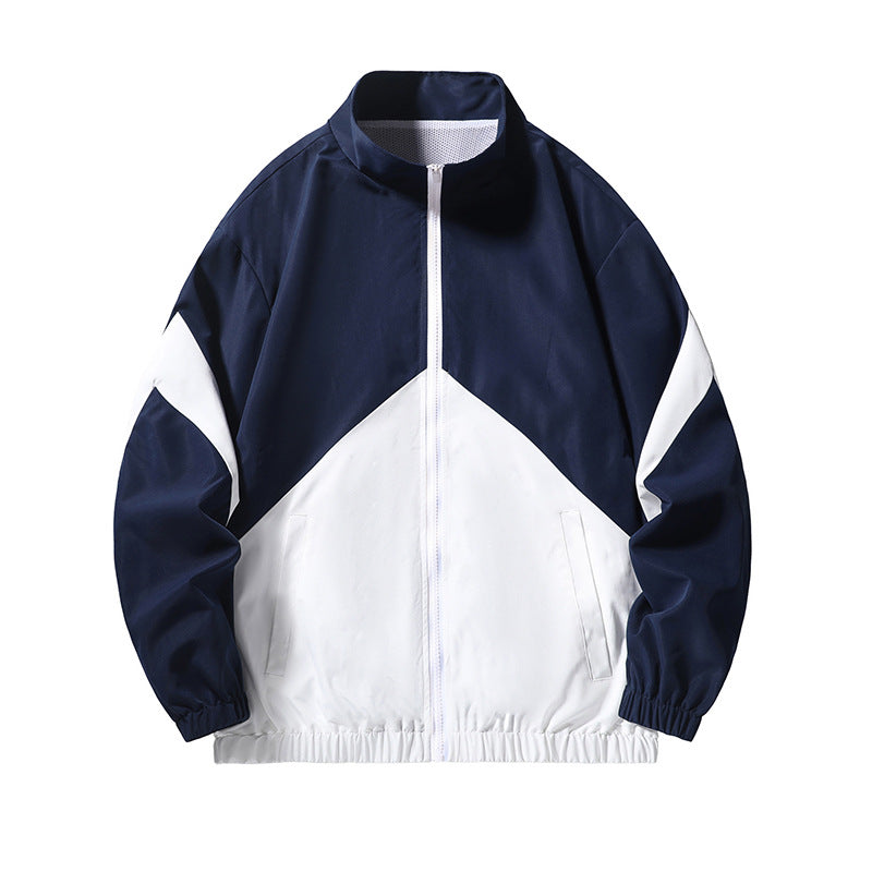 2024 Spring and Autumn New Jacket Men's standing collar coat Daily Casual Men's Jacket for Young Men