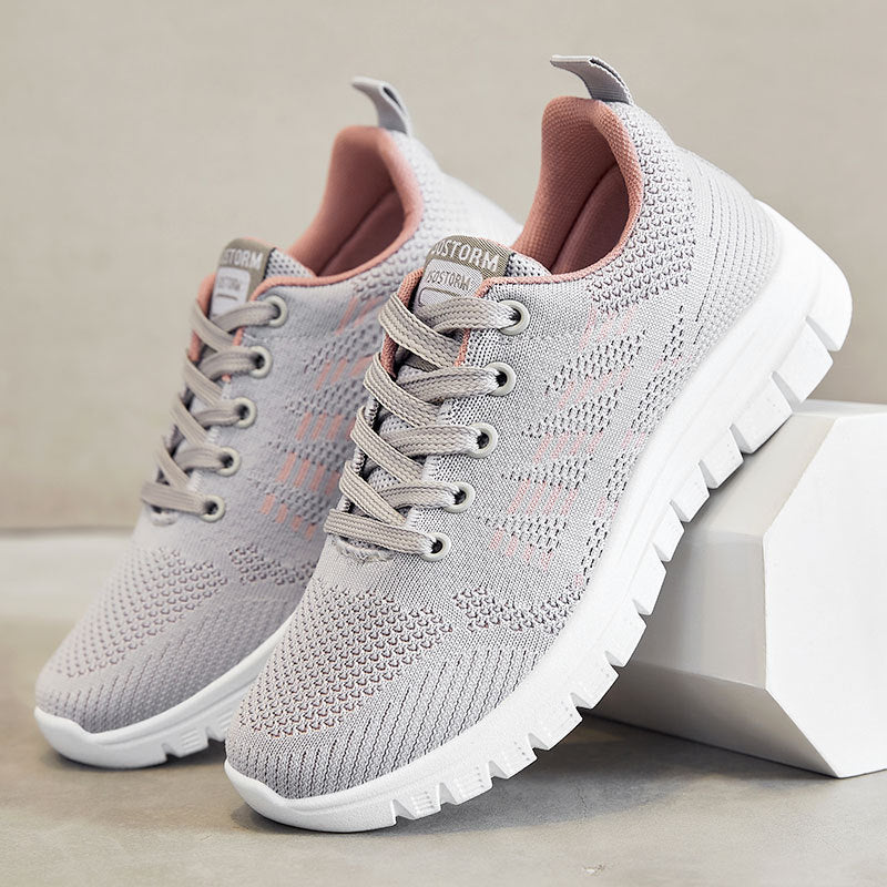 Women's Shoes 2026 Summer New Running Shoes Popular Wholesale Foreign Trade Women's Shoes Soft Sole Comfortable Cross-Border Sports Shoes for Women