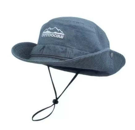 Camping and Hiking Hats for Men and Women with Small Head Circumference, Sun Hats for Summer, Face-Covering Sun Hats, Western Cowboy Hats with Large Brim