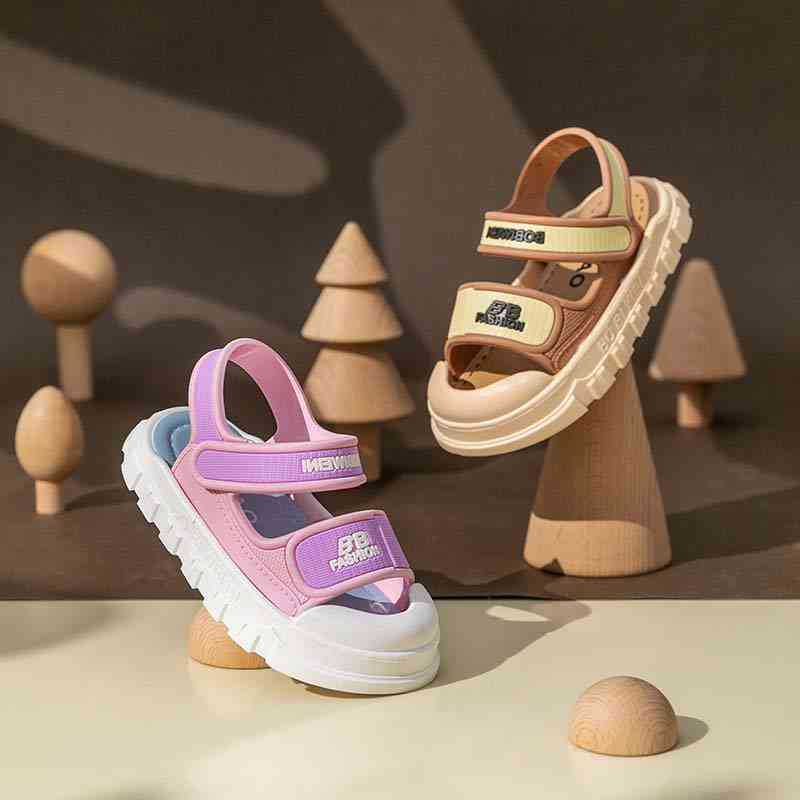 New Children's Sandals Summer Girls Boys Bathroom Home Non-slip Soft Bottom Cartoon Baby Sandals Sandals