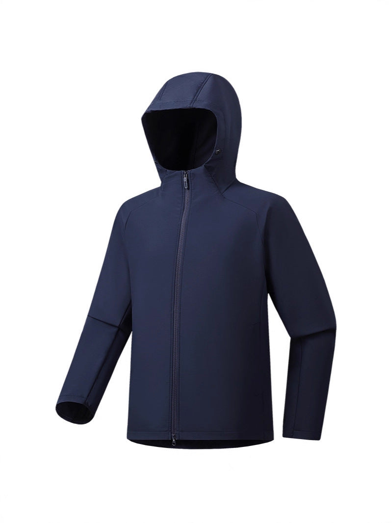 New Style Breathable and Stowable Waterproof Jacket Jacket for Men and Women, Sports Hooded Trendy Mountaineering Jacket
