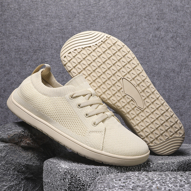 Cross-Border Large Size Men's Casual Breathable Barefoot Wide-Toe Shoes for Couples Outdoor Cycling and Running Lightweight Sports Shoes Wholesale