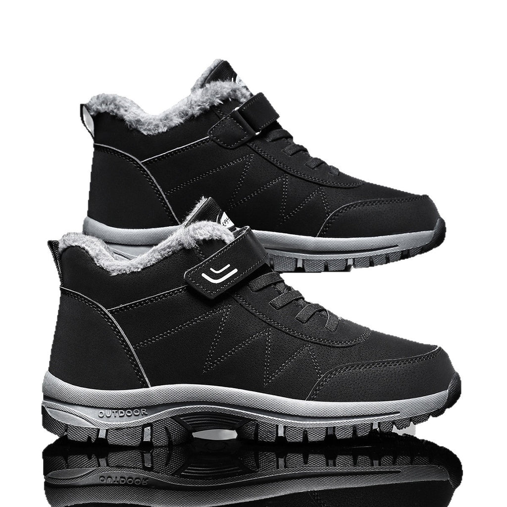 2025 High-Top Cotton Shoes Winter Hot Style Men's Warm Snow Boots 36-45